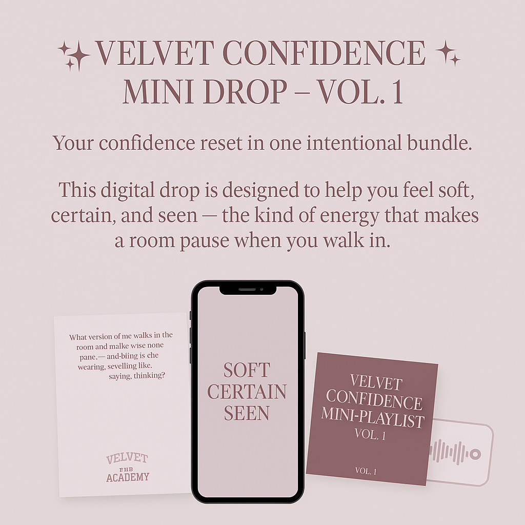 Velvet Confidence Mini Drop